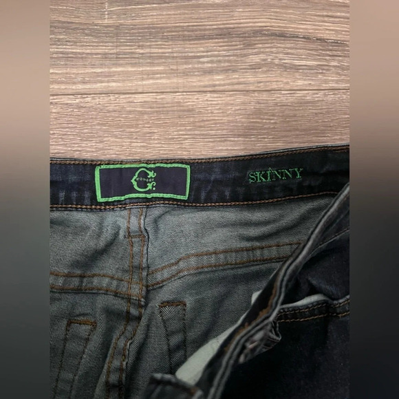 C WONDER Women’s Dark Wash Skinny Denim Jeans Size 26 - Picture 2 of 7